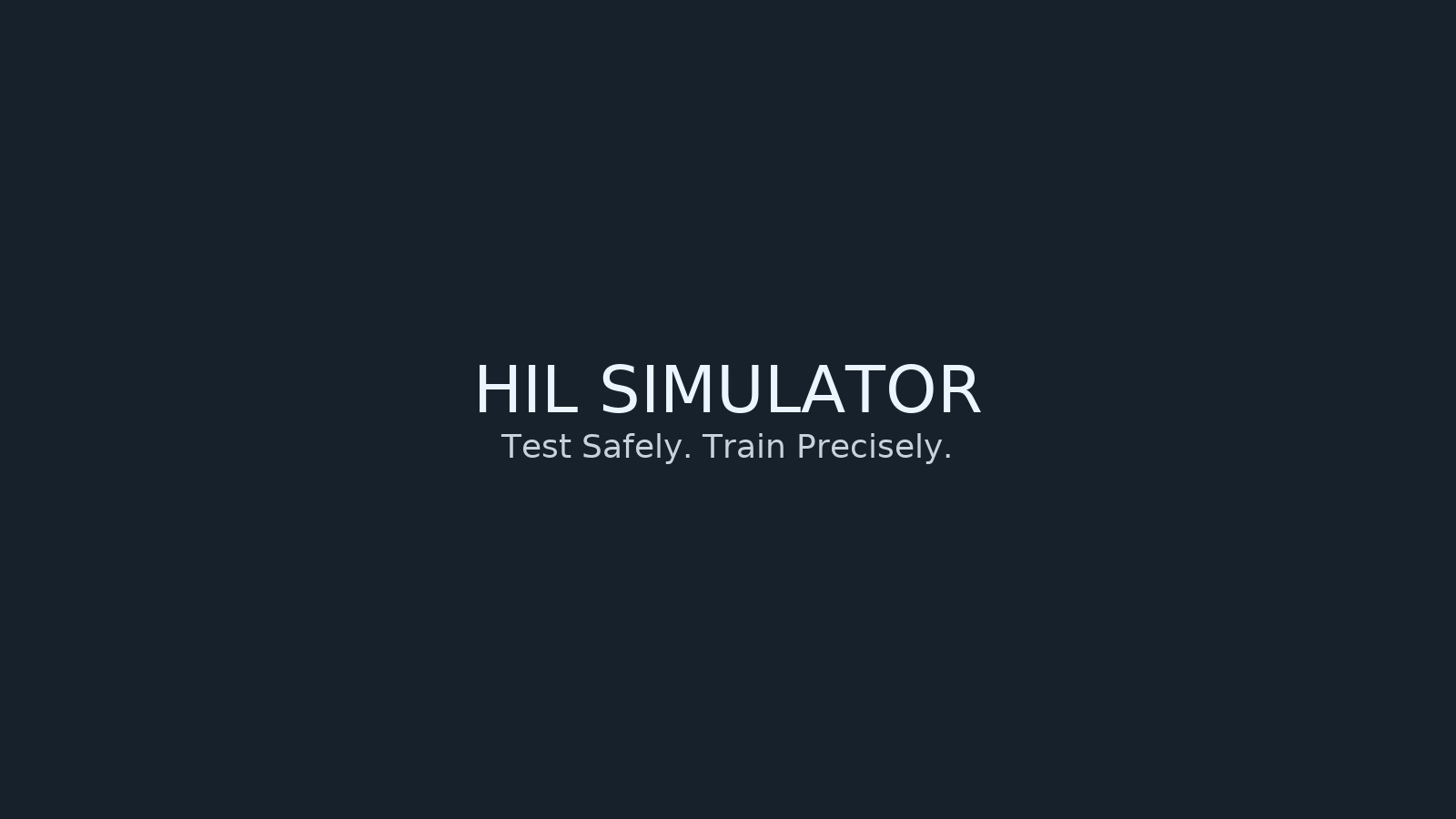 HIL Simulator